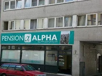Pension Alpha - Frankfurt City Central Station Frankfurt nad Menem 3*,  Niemcy